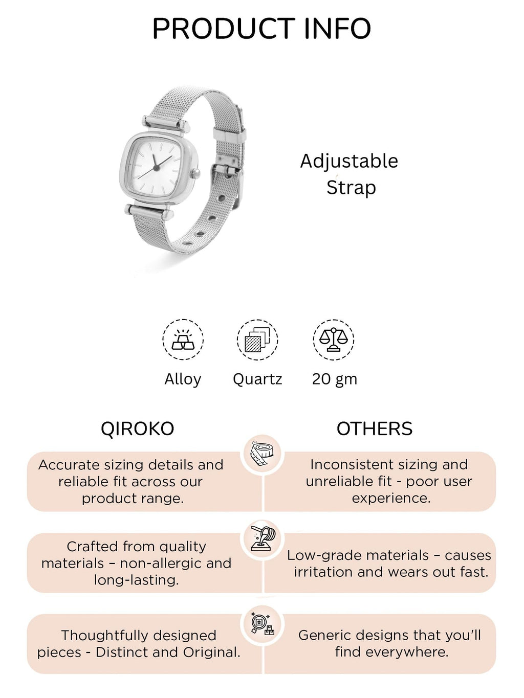 Lusture Watch Bracelet Stack