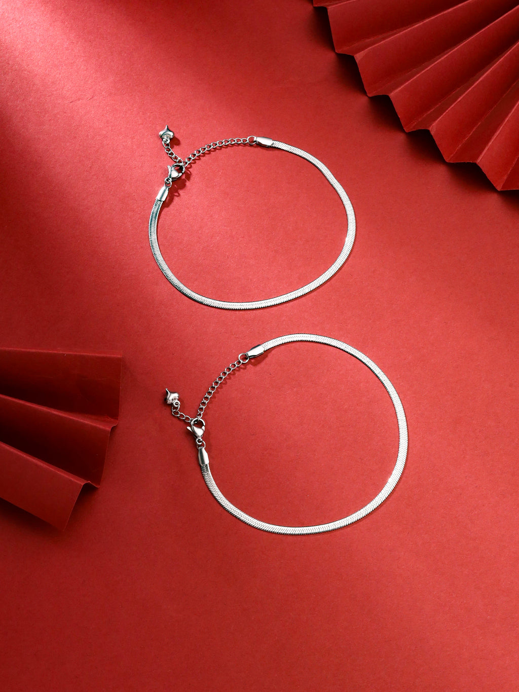 Adjustable Pair Of Anklets