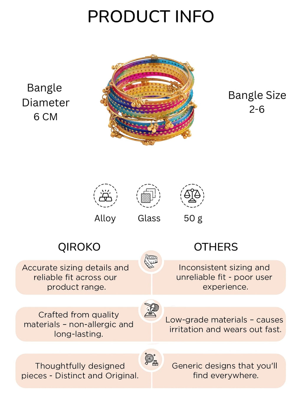 Kashmiri Ghungroo Bangle Set