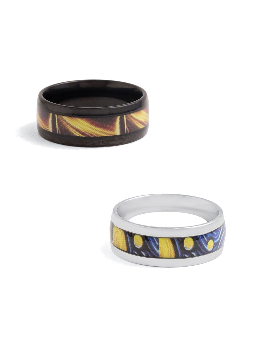 Starry Night Band Rings