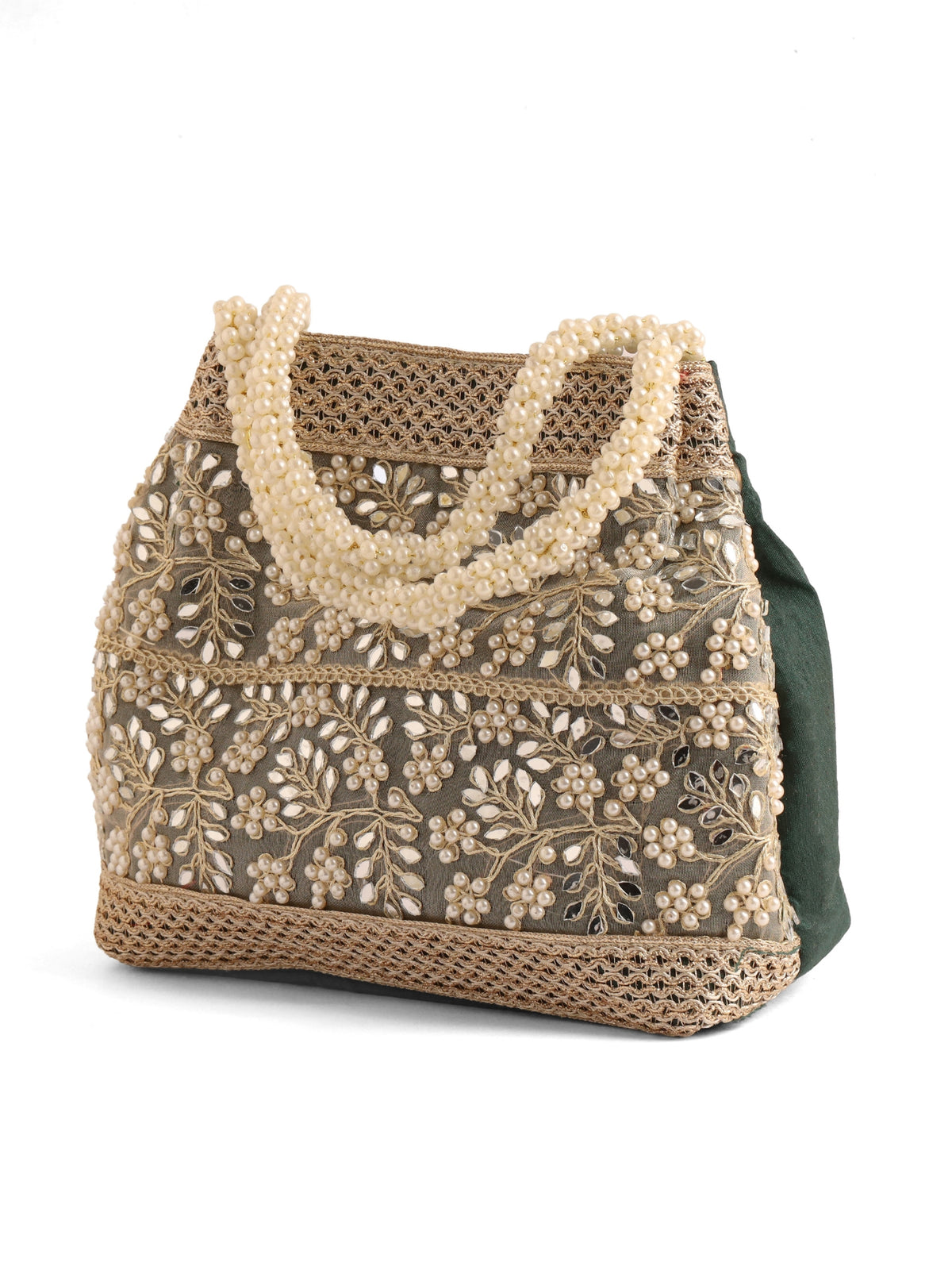 Mirror Work Potli Handbag