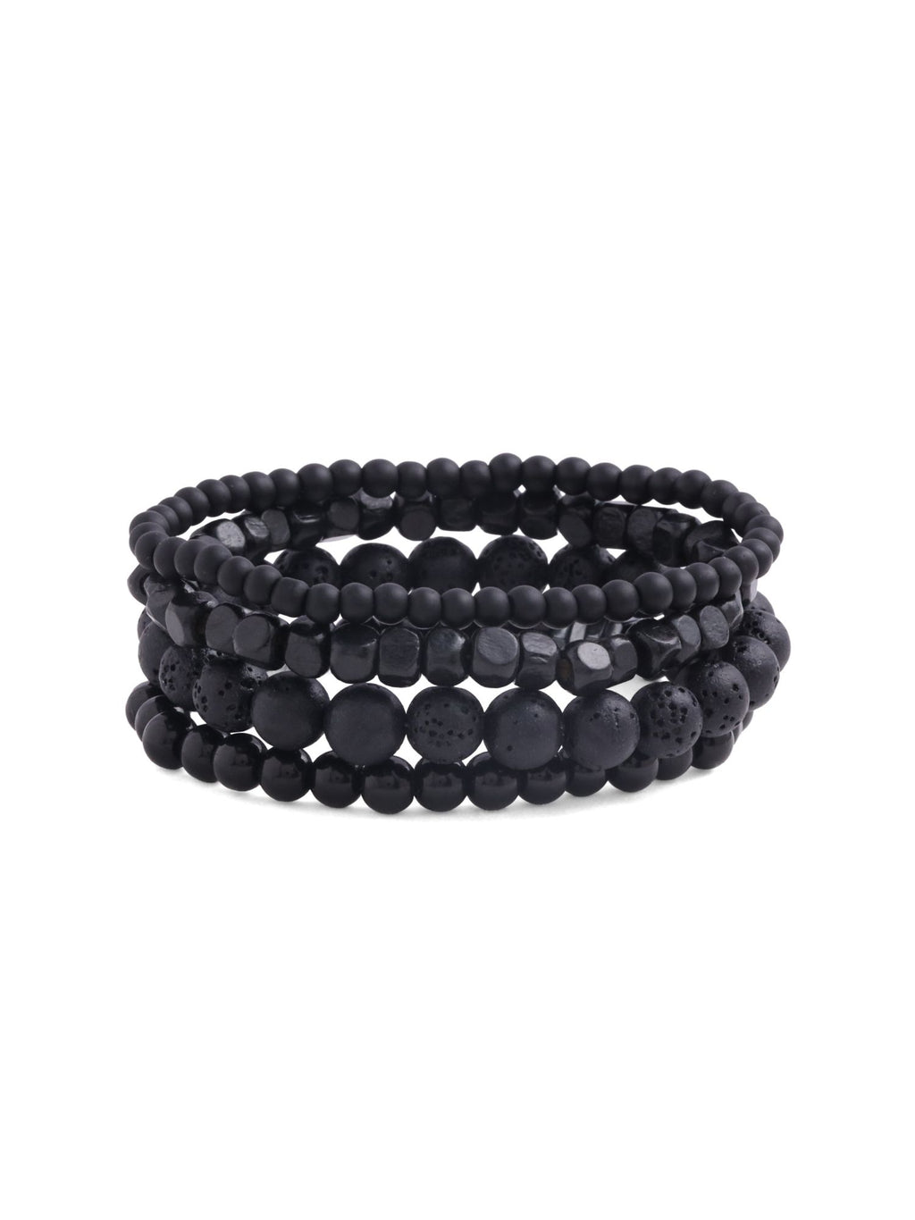 Stretchable Lava Bead Bracelet