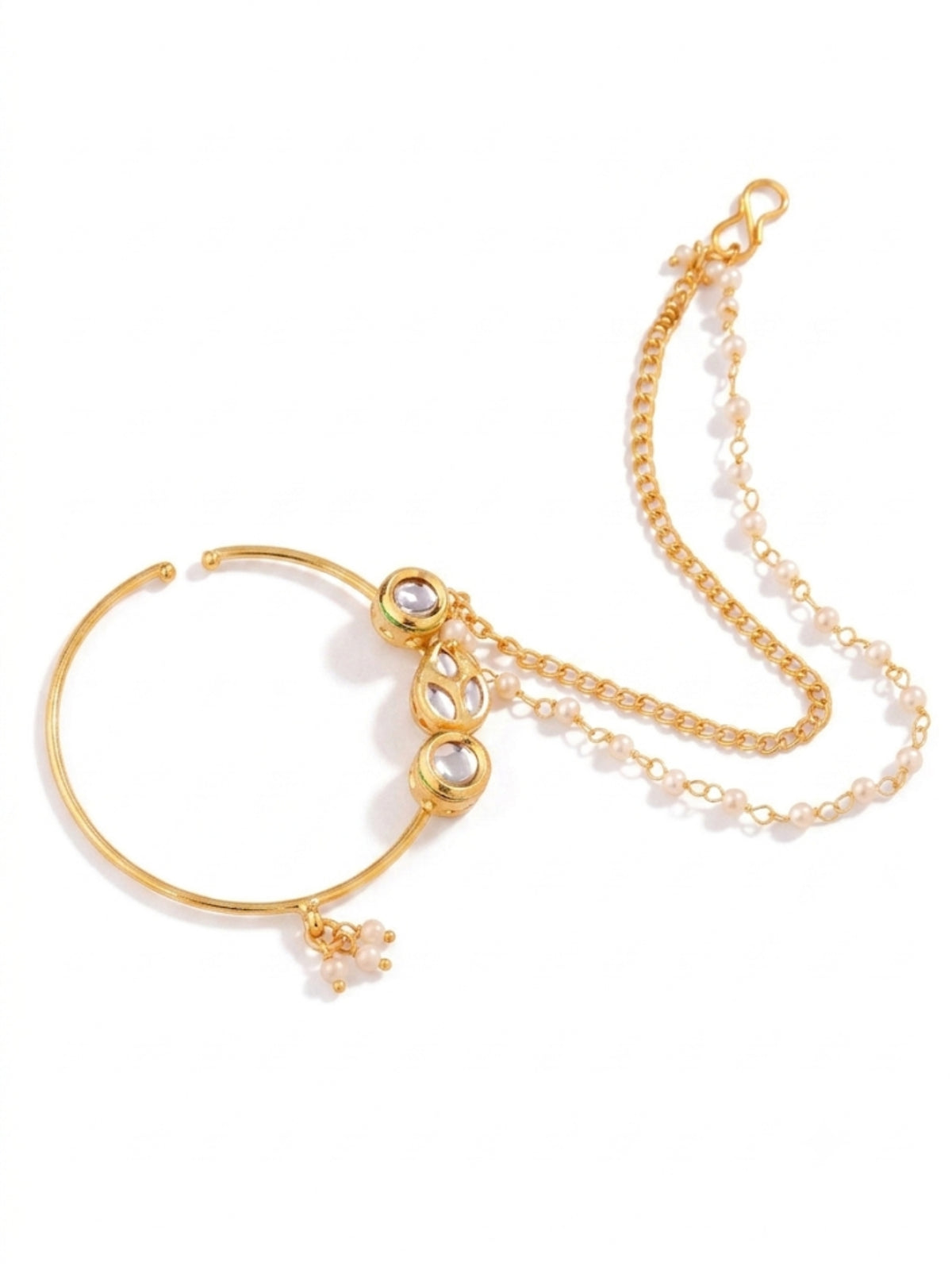 Pearl Sahari Chain Nath