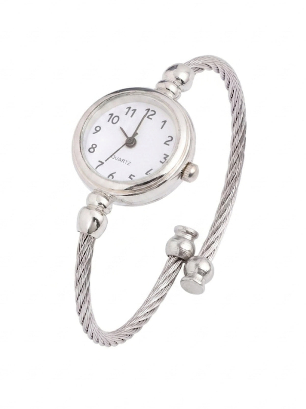 Twist Silver Bracelet Watch