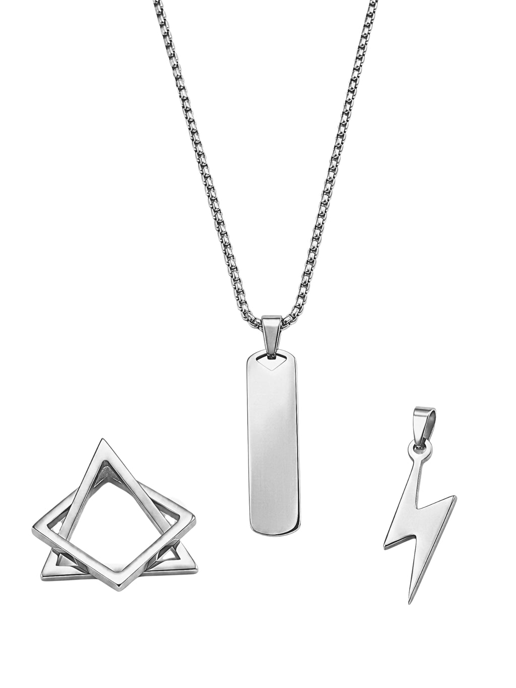Chain With 3 Pendants