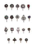 Non Piercing Oxidised Nosepins