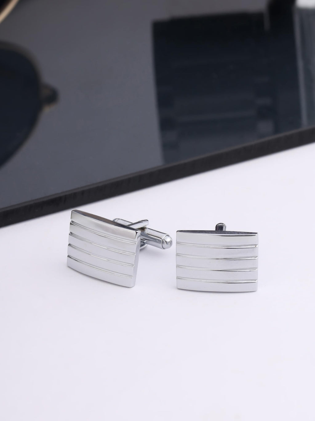 Striped Formal Cufflinks