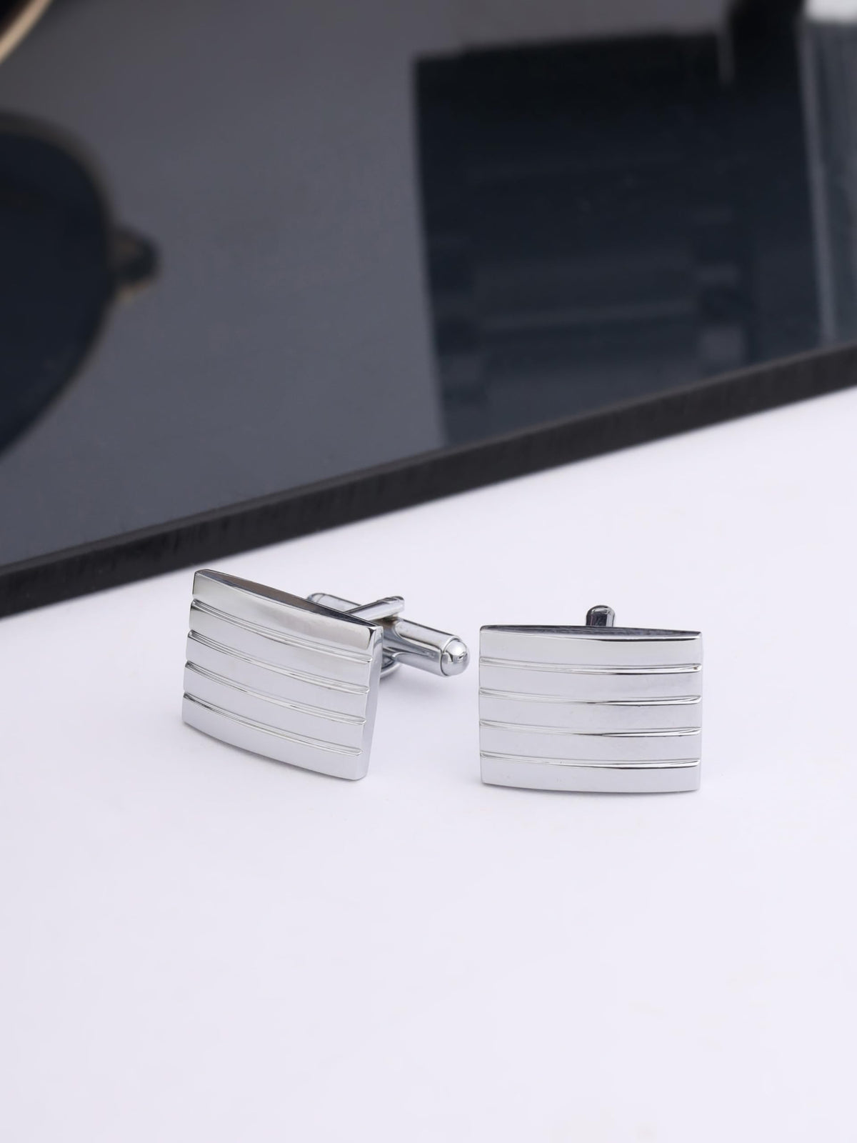 Striped Formal Cufflinks