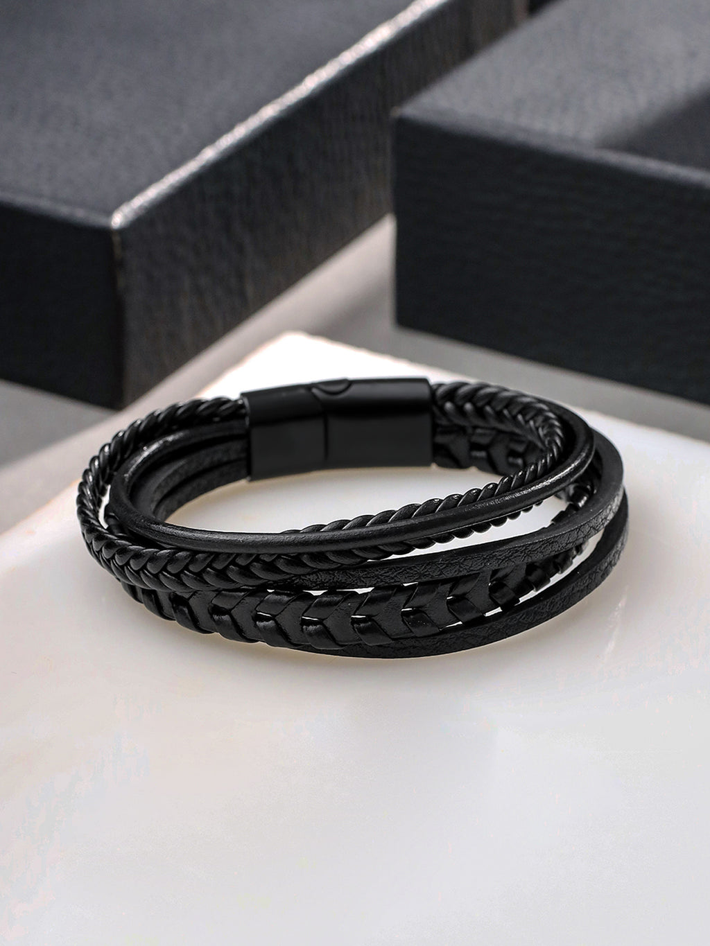 Wrap-Around Multi-Layered Bracelet