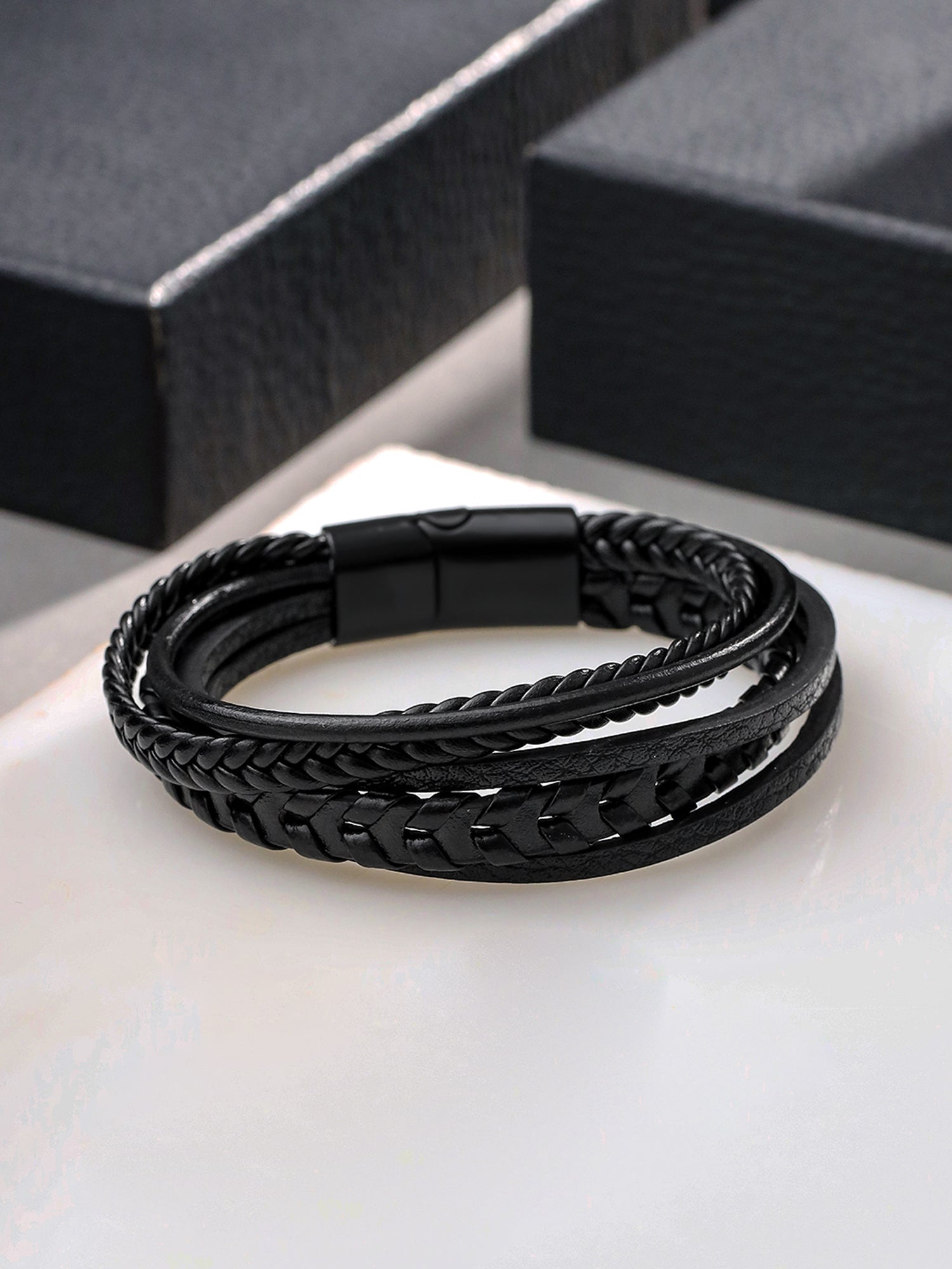 Wrap-Around Multi-Layered Bracelet