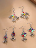 Oxidised Dangler Earrings