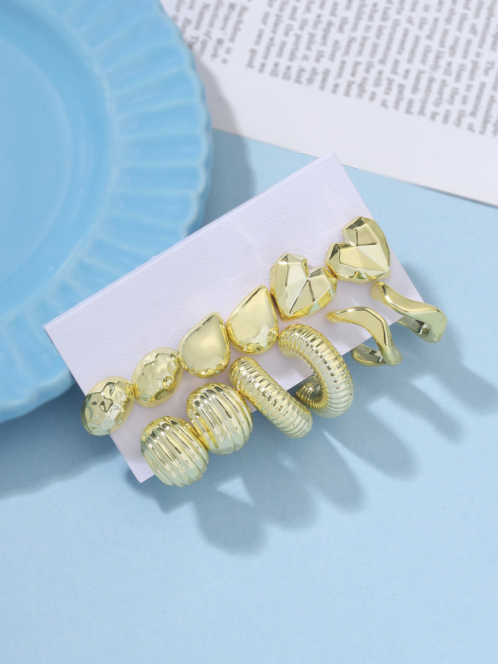 Statement Earrings Set of 6