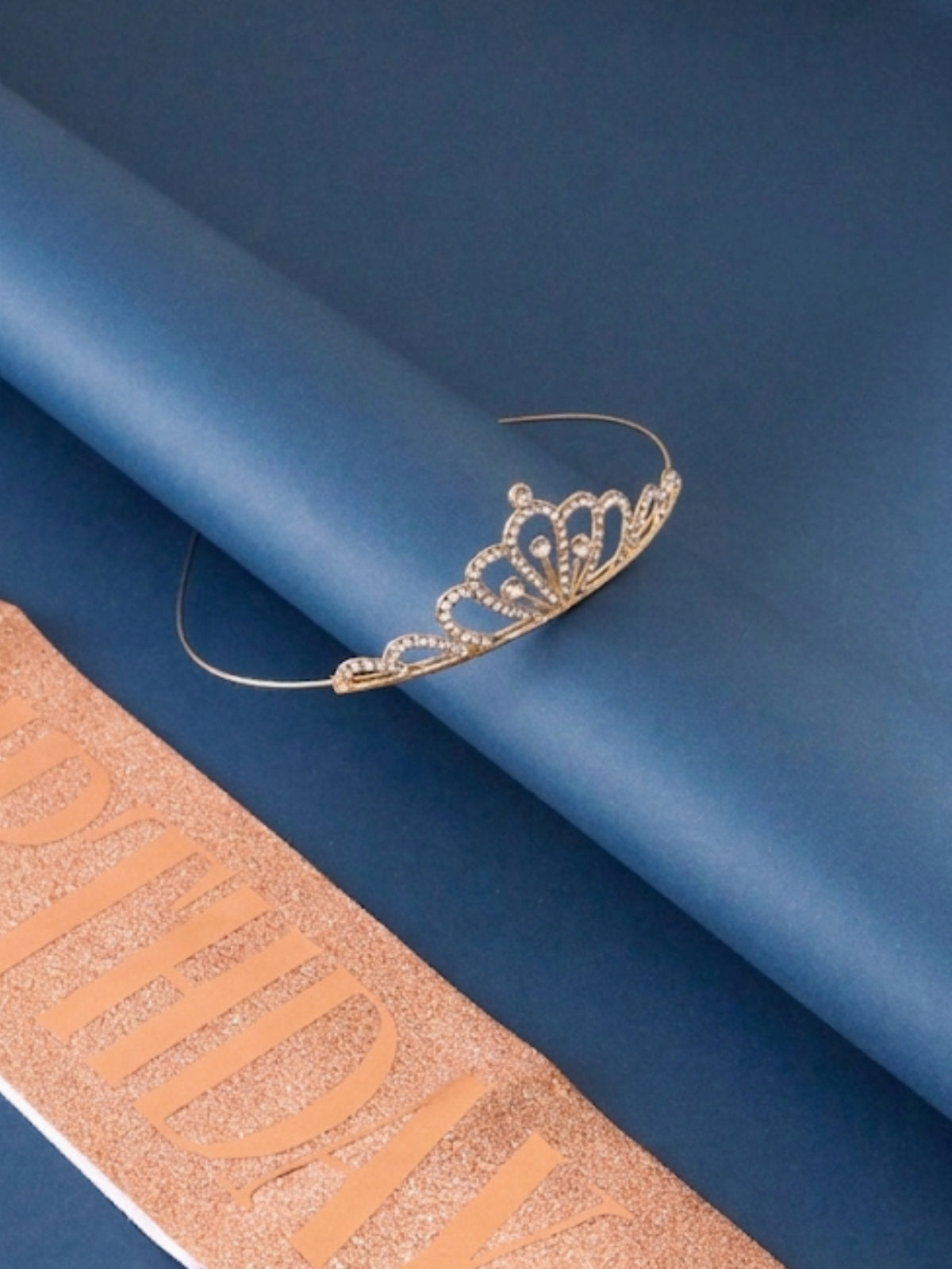 Tiara Crown and Sash Set
