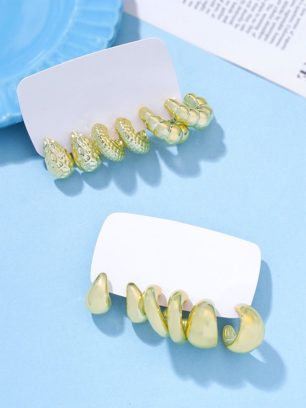 Statement Earrings Set of 6