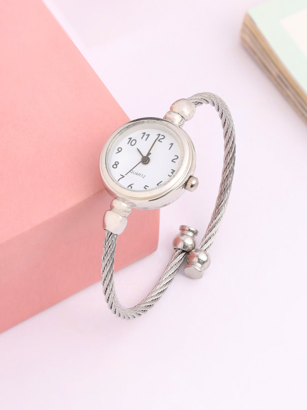 Twist Silver Bracelet Watch