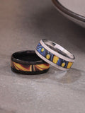 Starry Night Band Rings