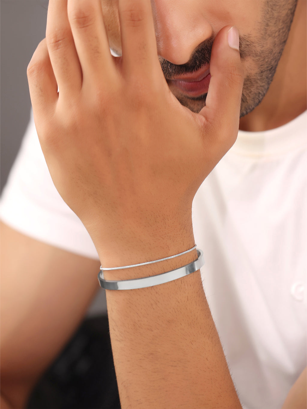 Stacked Kada Bracelet