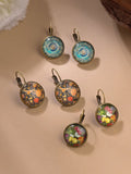 Boho Copper Stud Earrings