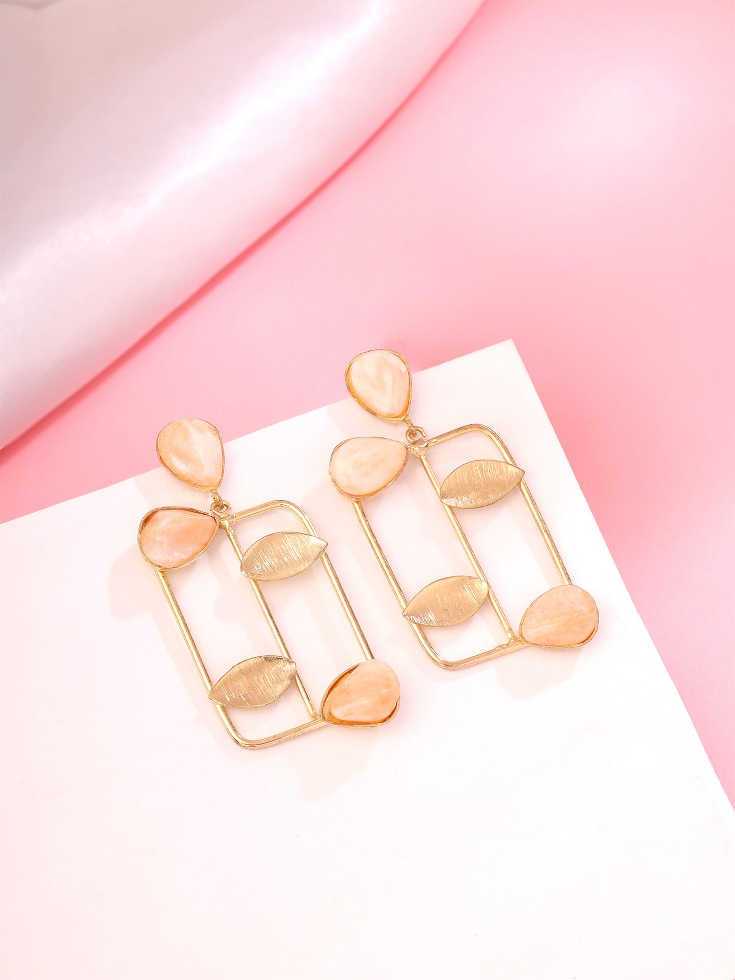 Statement Korean Dangler Drop Large Earrings