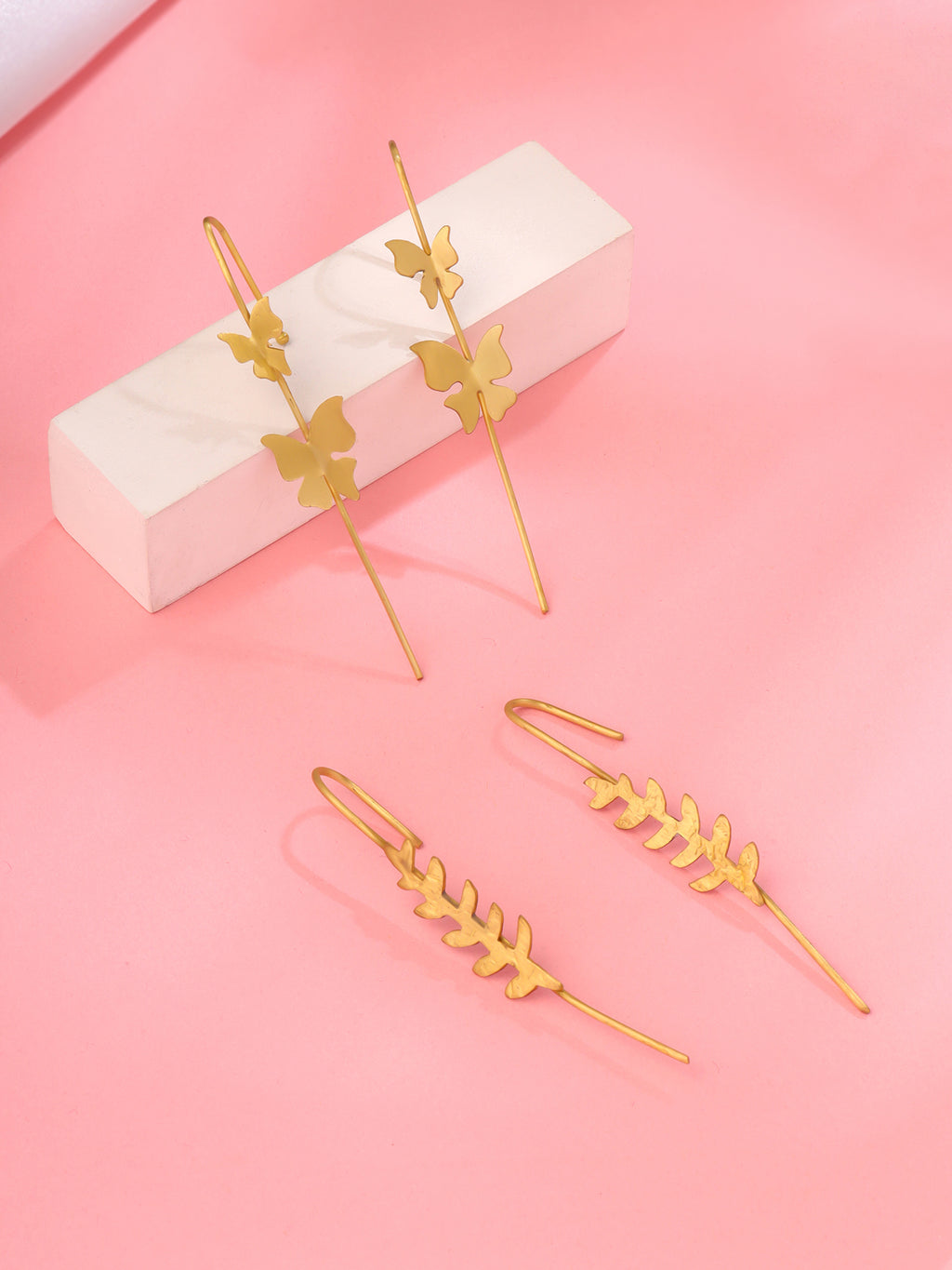 Ethnic Oxidised Earcuff Earrings