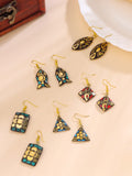 Ethnic Traditional Handmade Tibetan Earrings