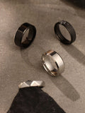 Textured Band Rings