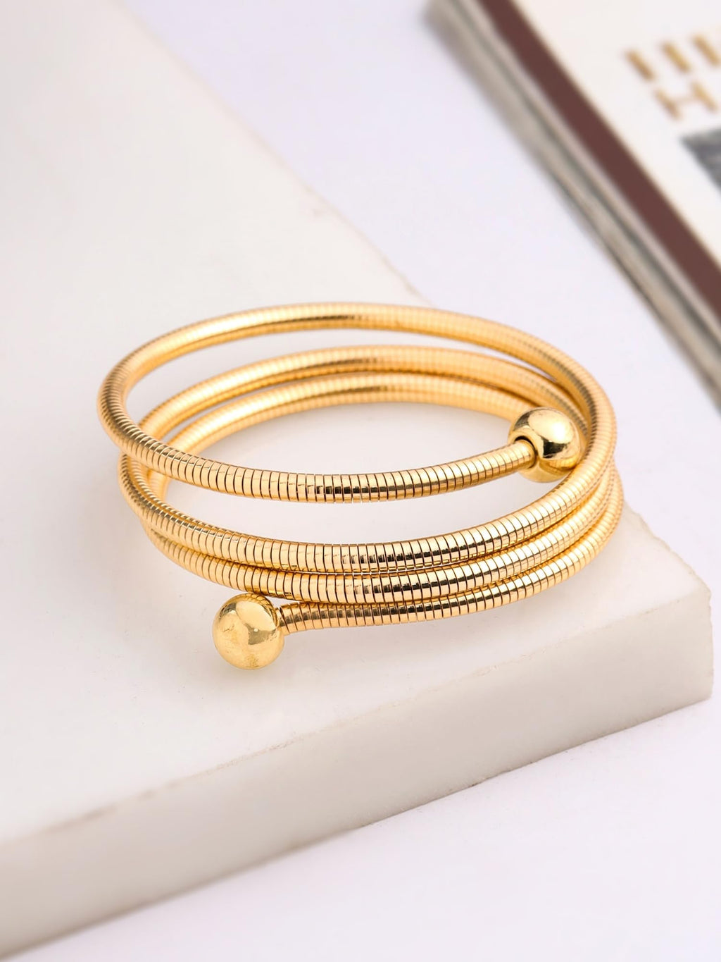 Flex Wrap Coil Bracelet