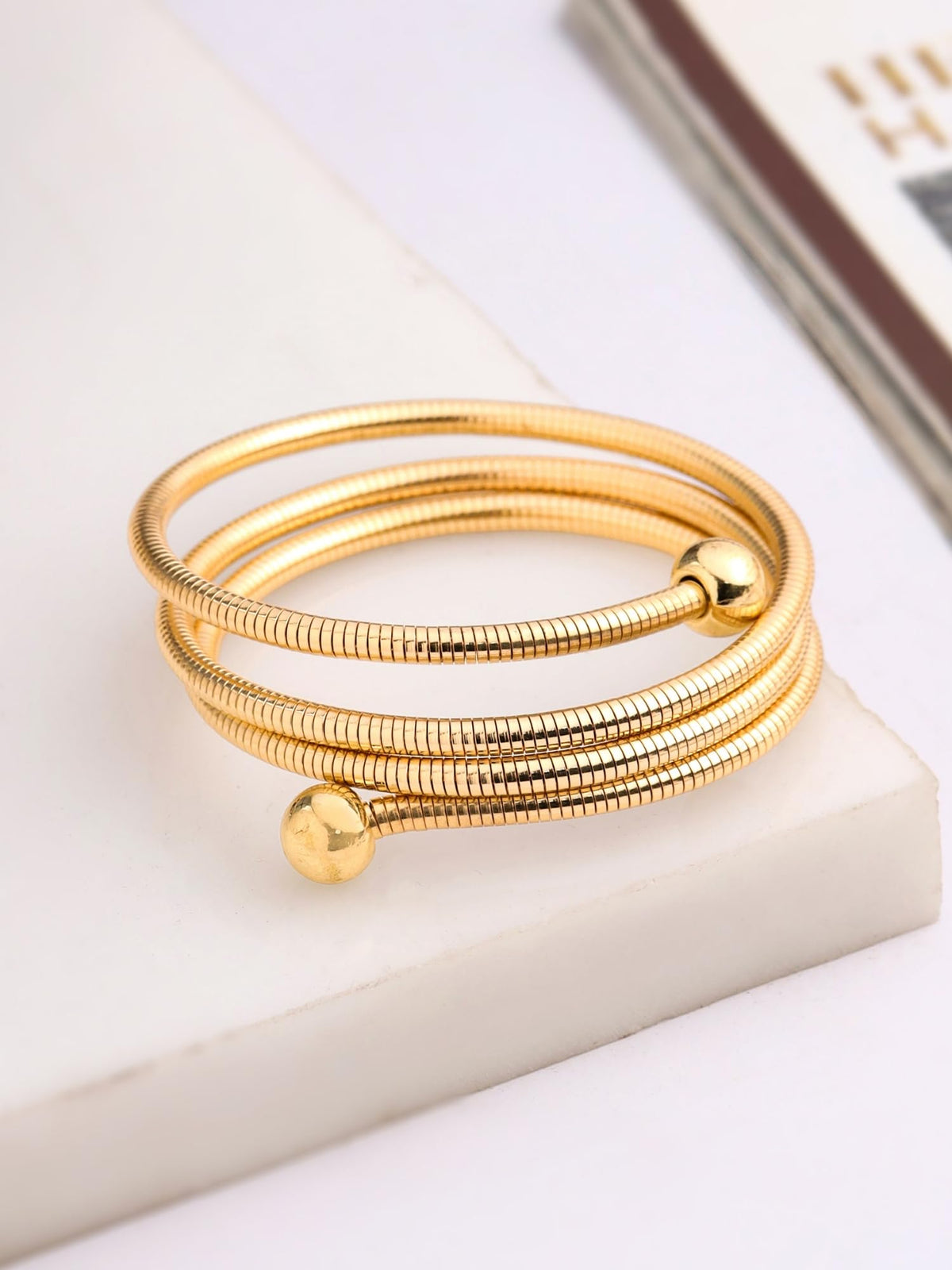 Flex Wrap Coil Bracelet