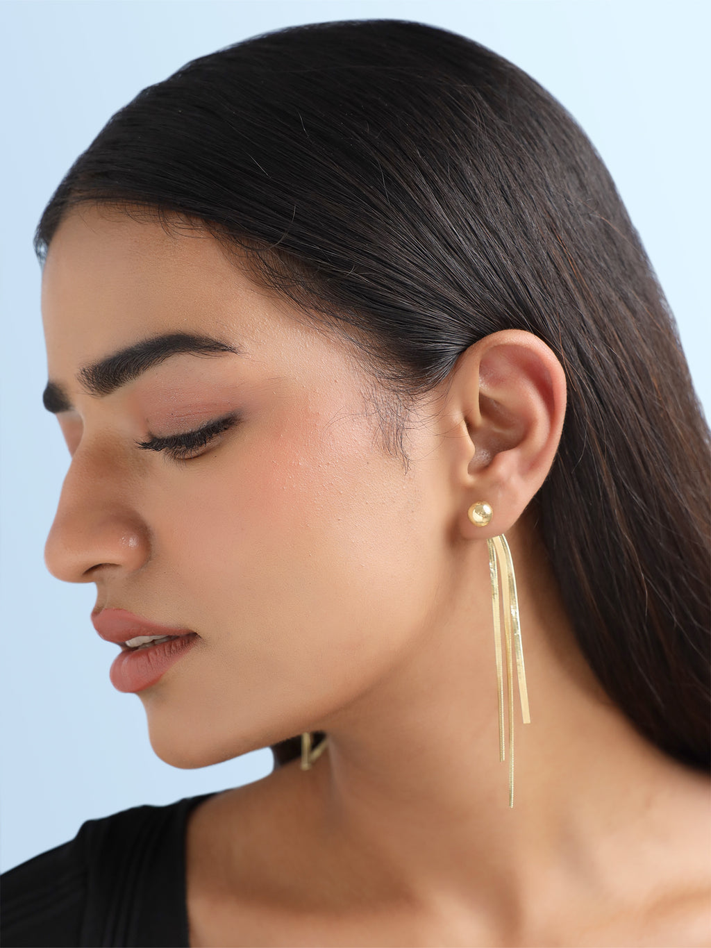Waterfall Dangler Long Earrings