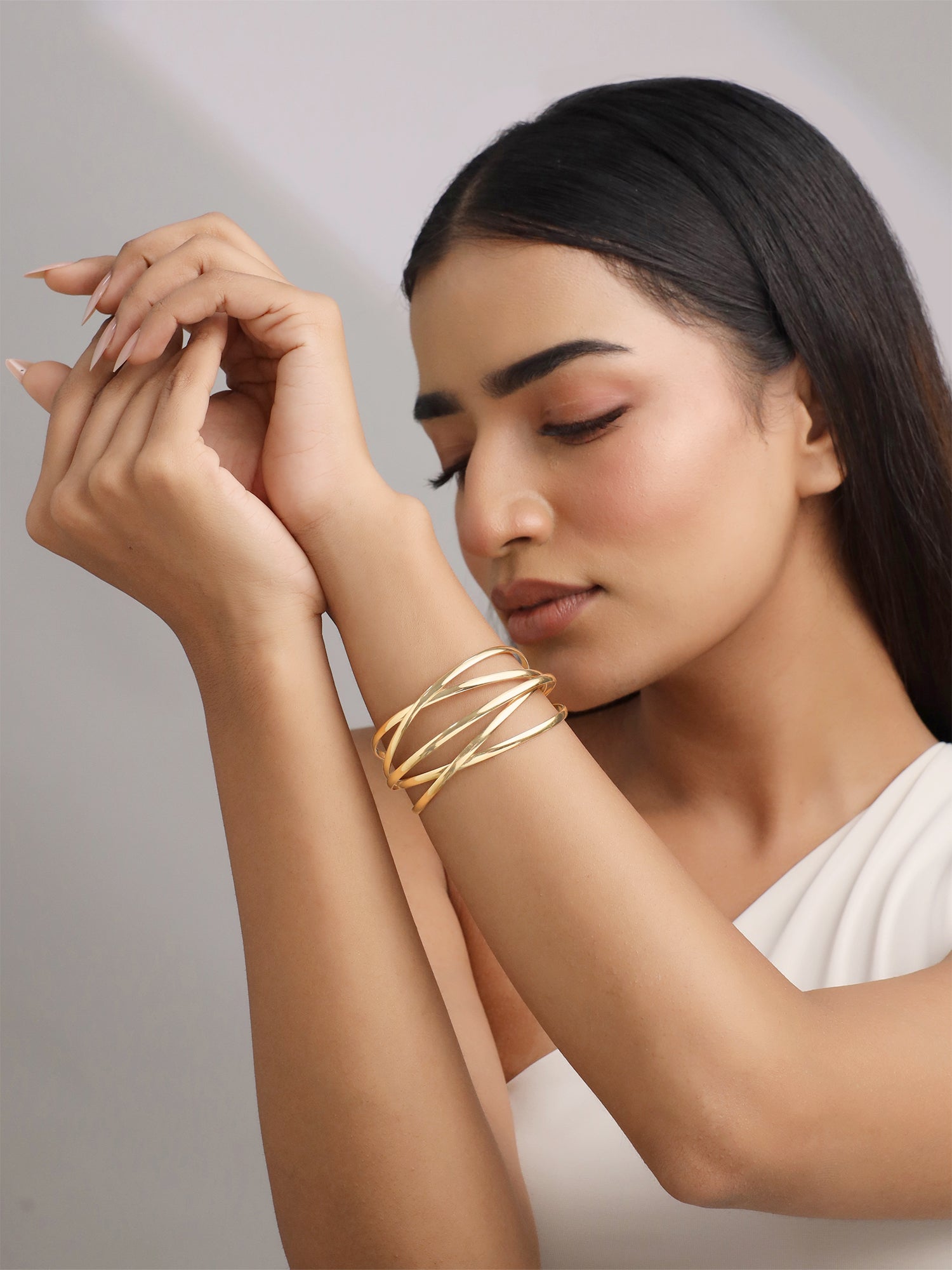 Cuff Bracelets Set of 2