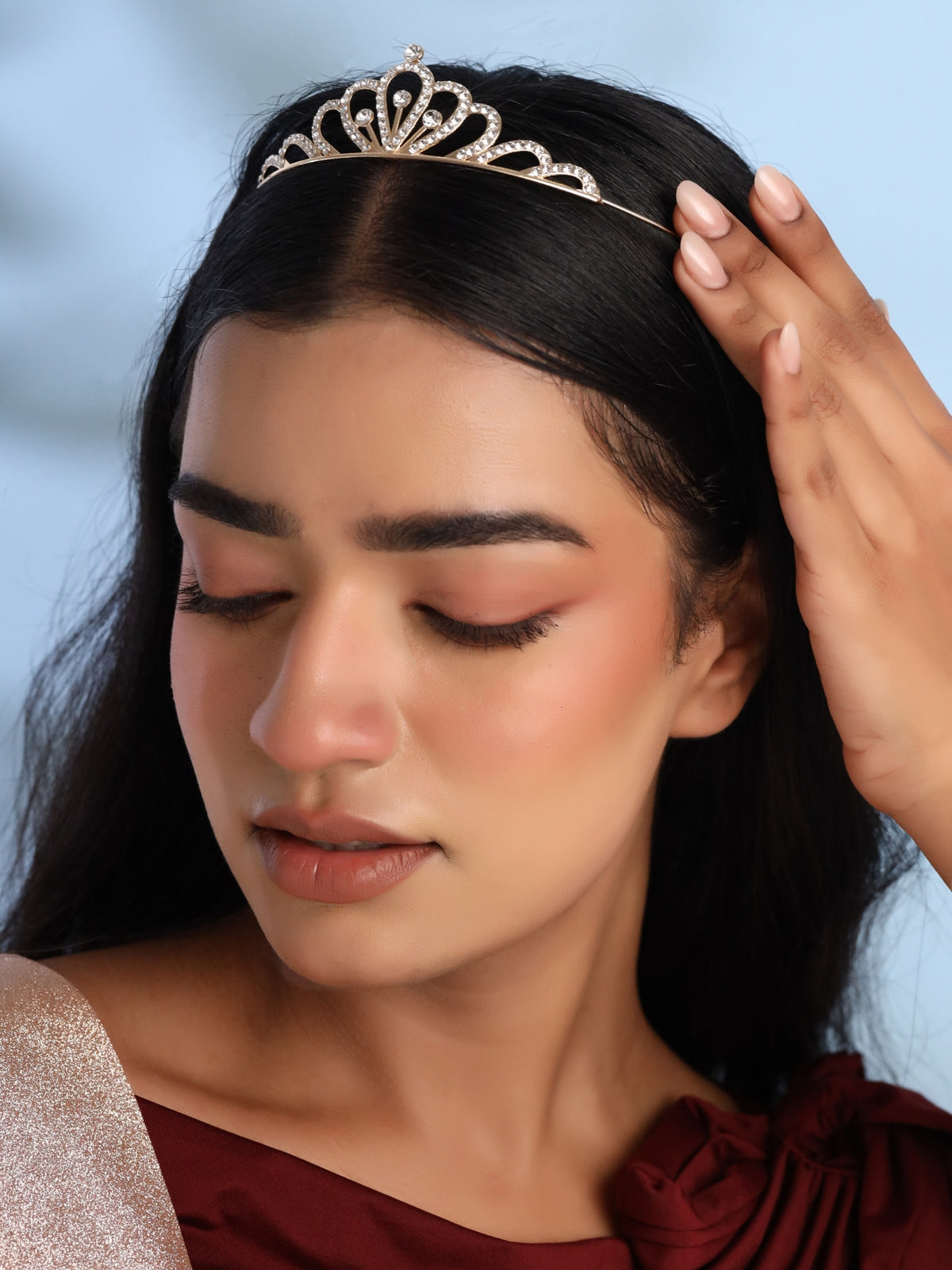 Tiara Crown and Sash Set