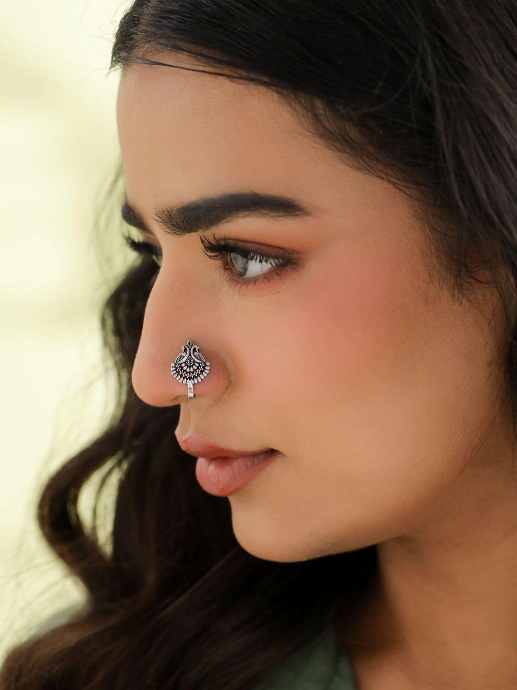 Non Piercing Oxidised Nosepins
