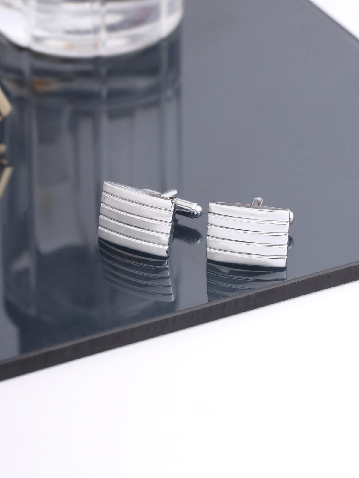 Striped Formal Cufflinks