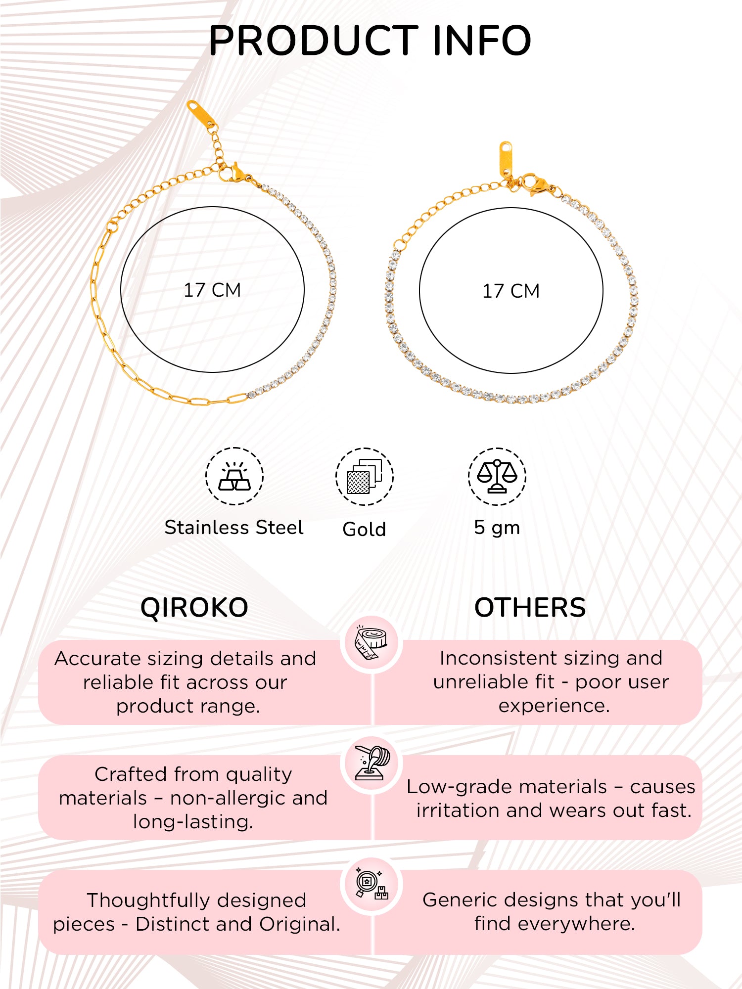 Tennis Crystal Bracelets