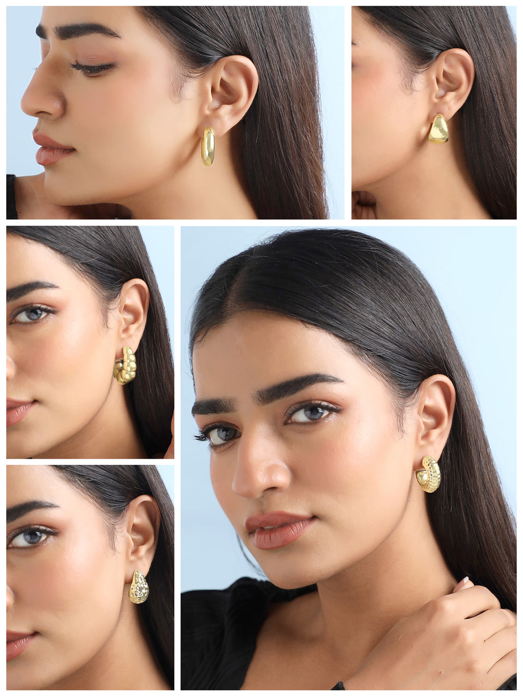 Statement Earrings Set of 6