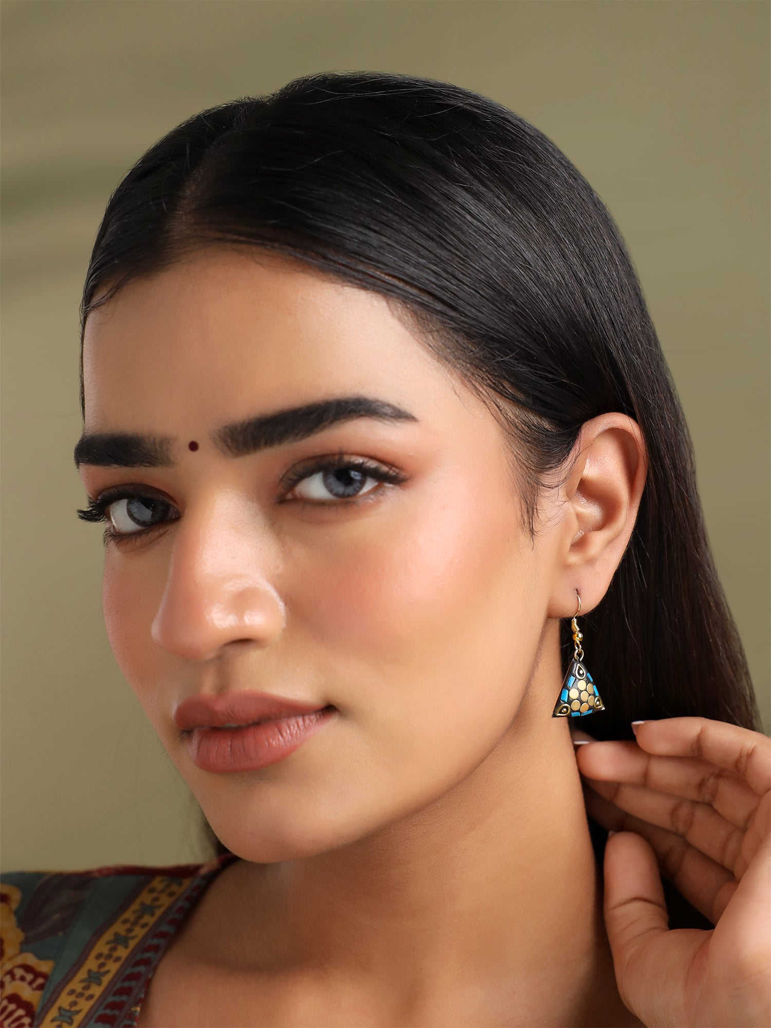 Ethnic Traditional Handmade Tibetan Earrings