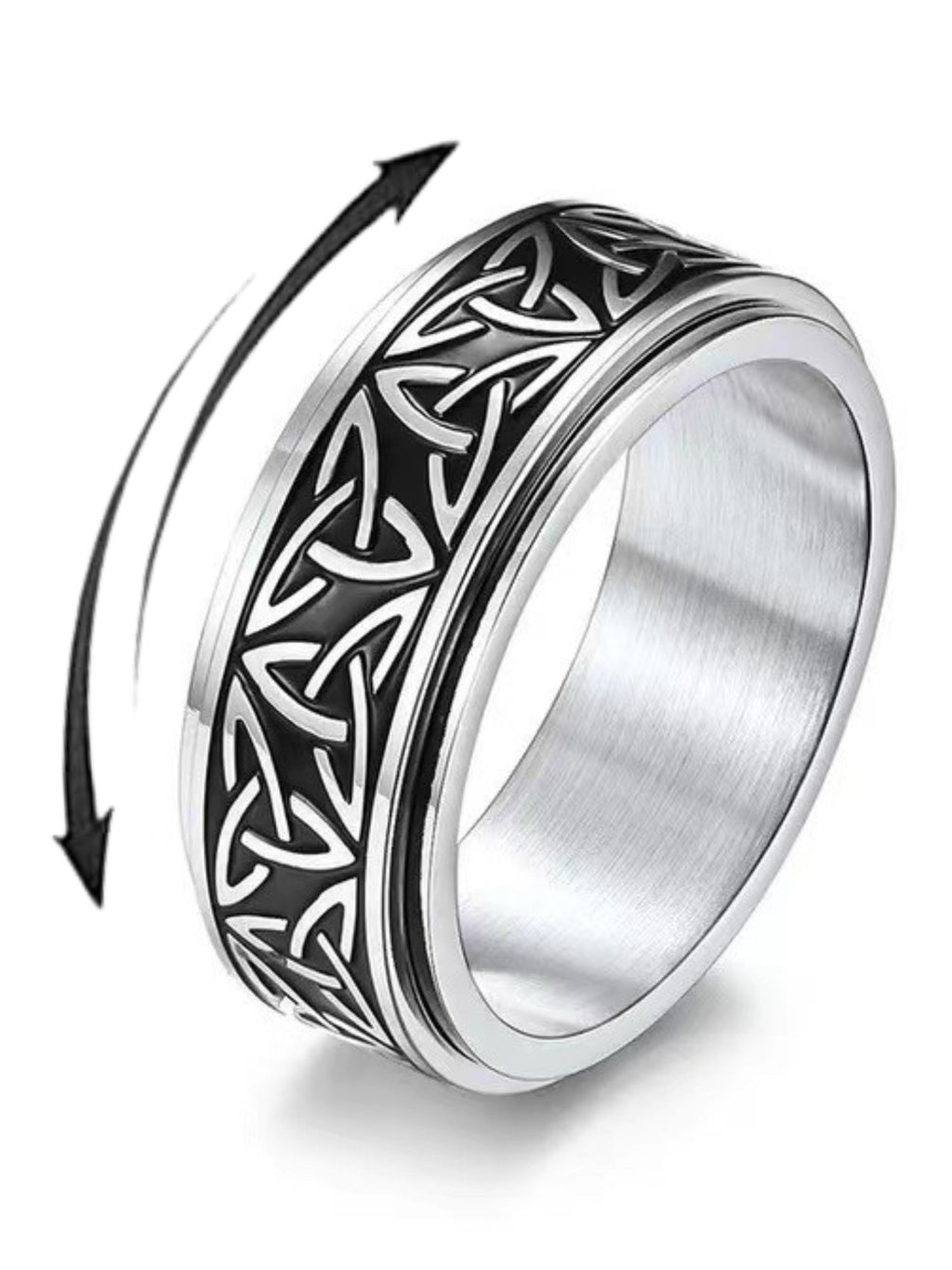 Fidget Spinner Band Rings