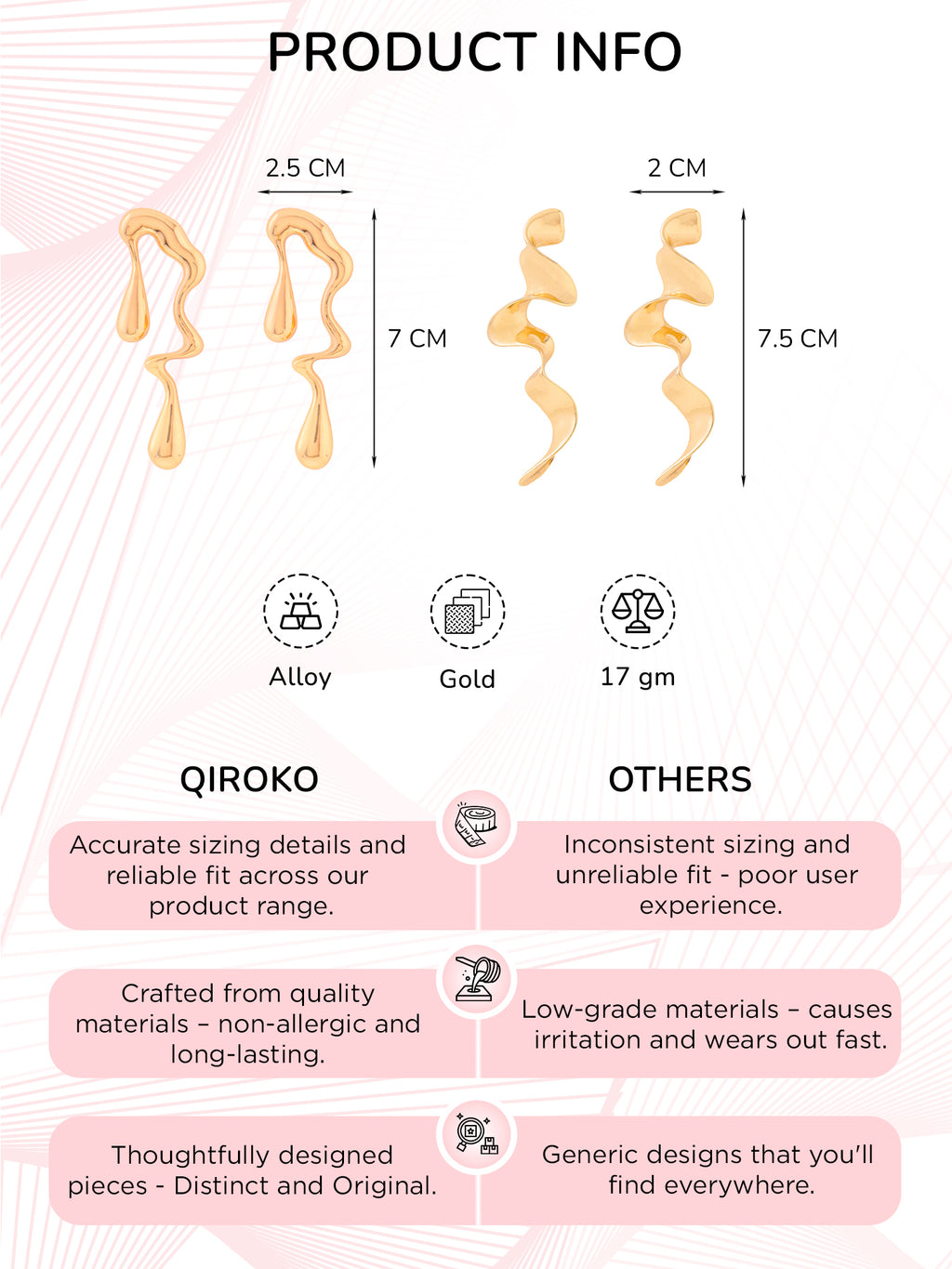 Statement Dangler Long Earrings