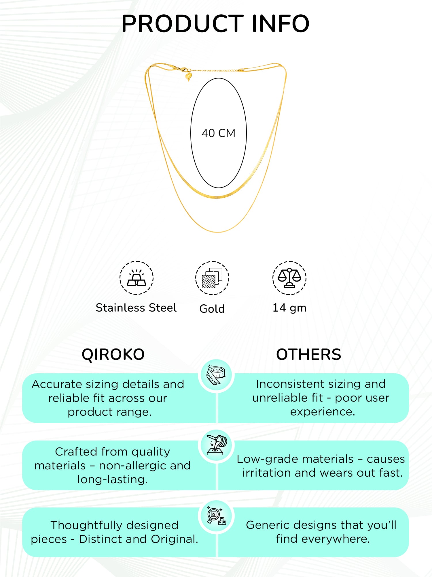 Stacked Necklace Chains