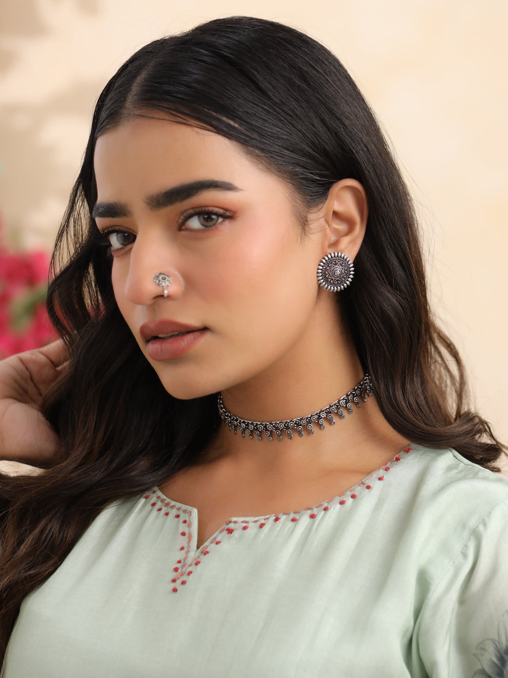 Oxidised Jewellery Set