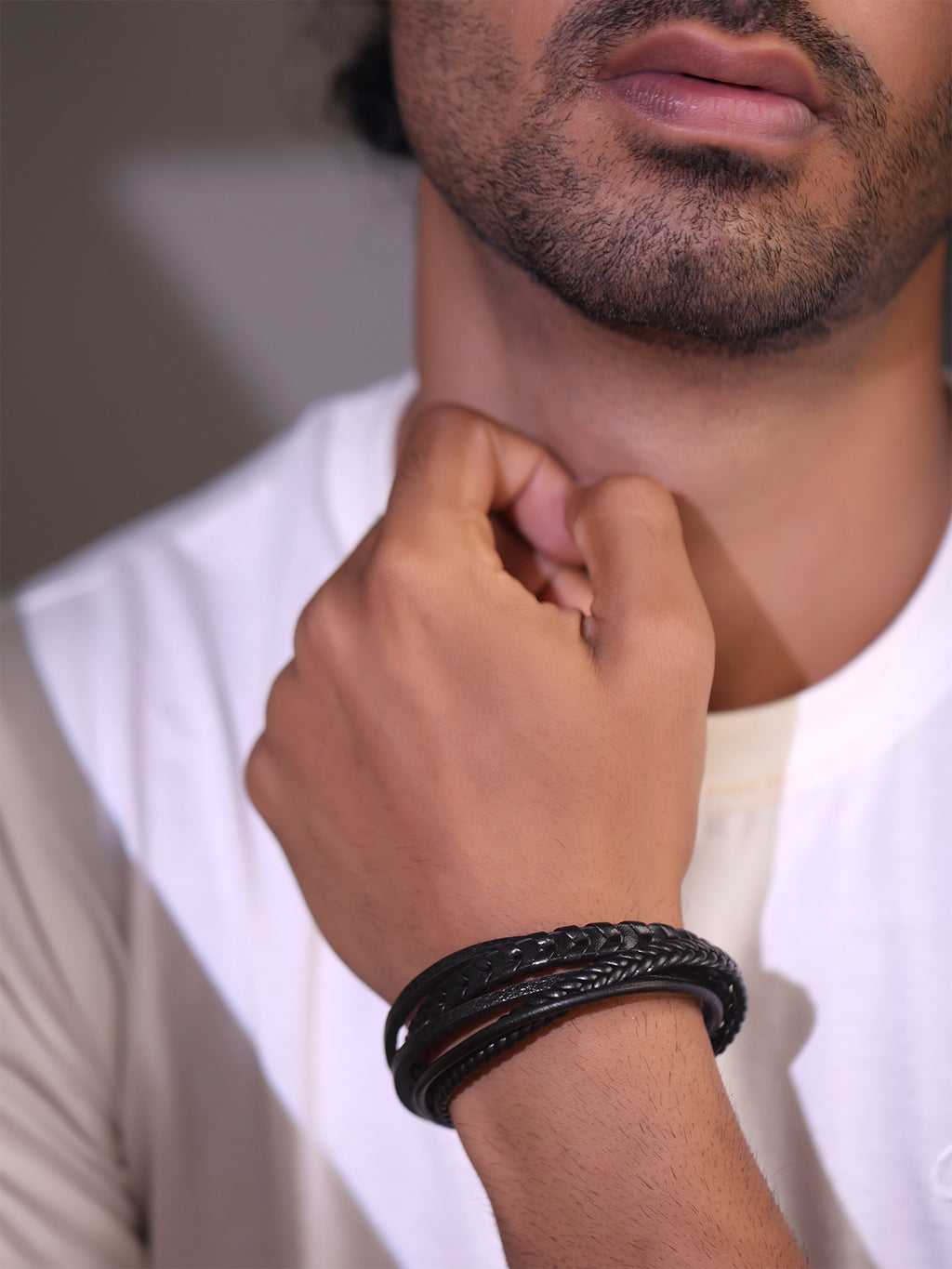 Wrap-Around Multi-Layered Bracelet