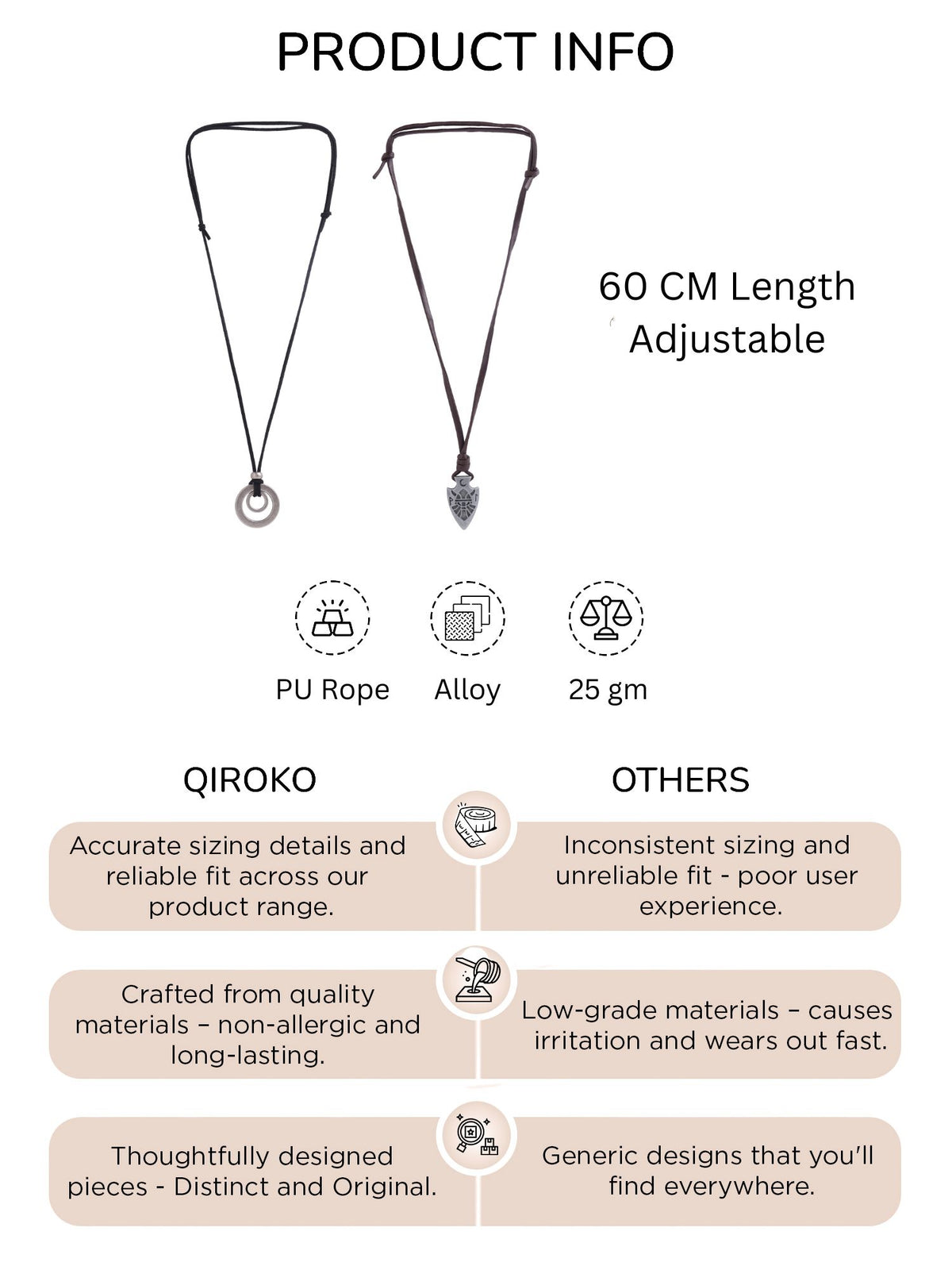 Norse Code Pendant Chains