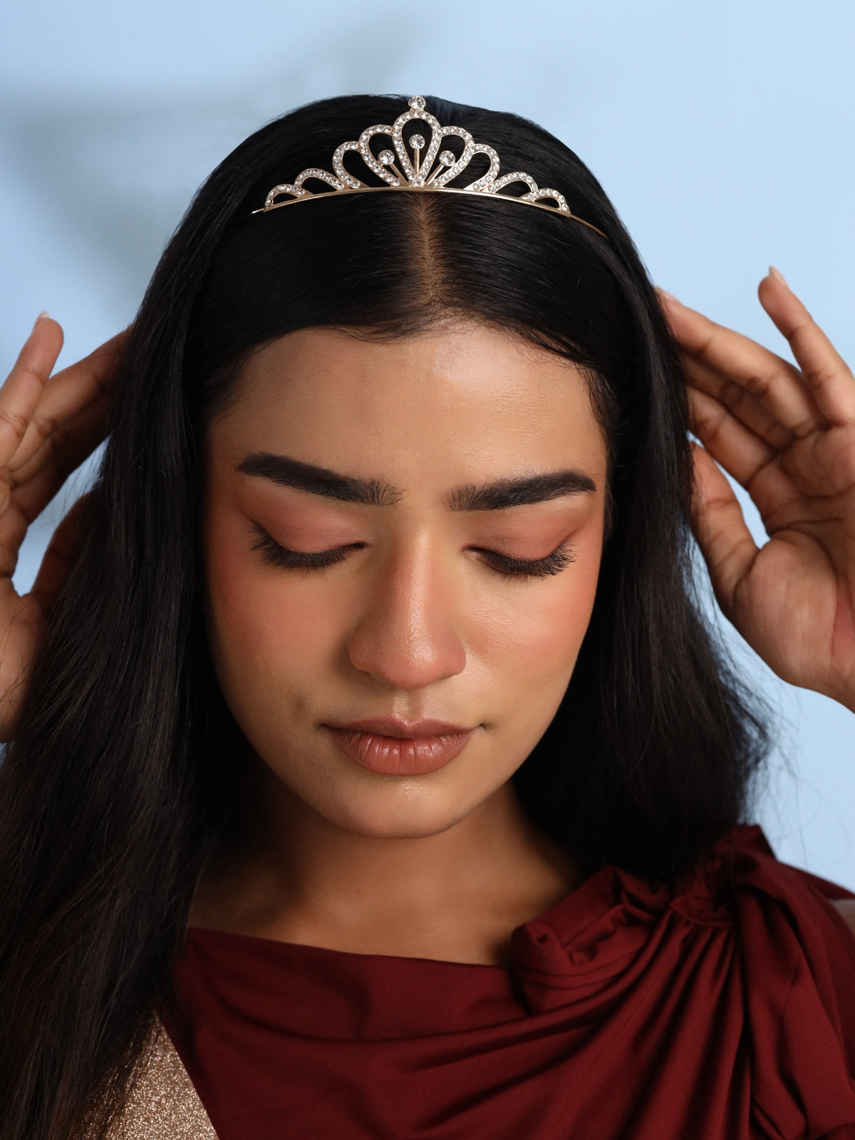Tiara Crown and Sash Set