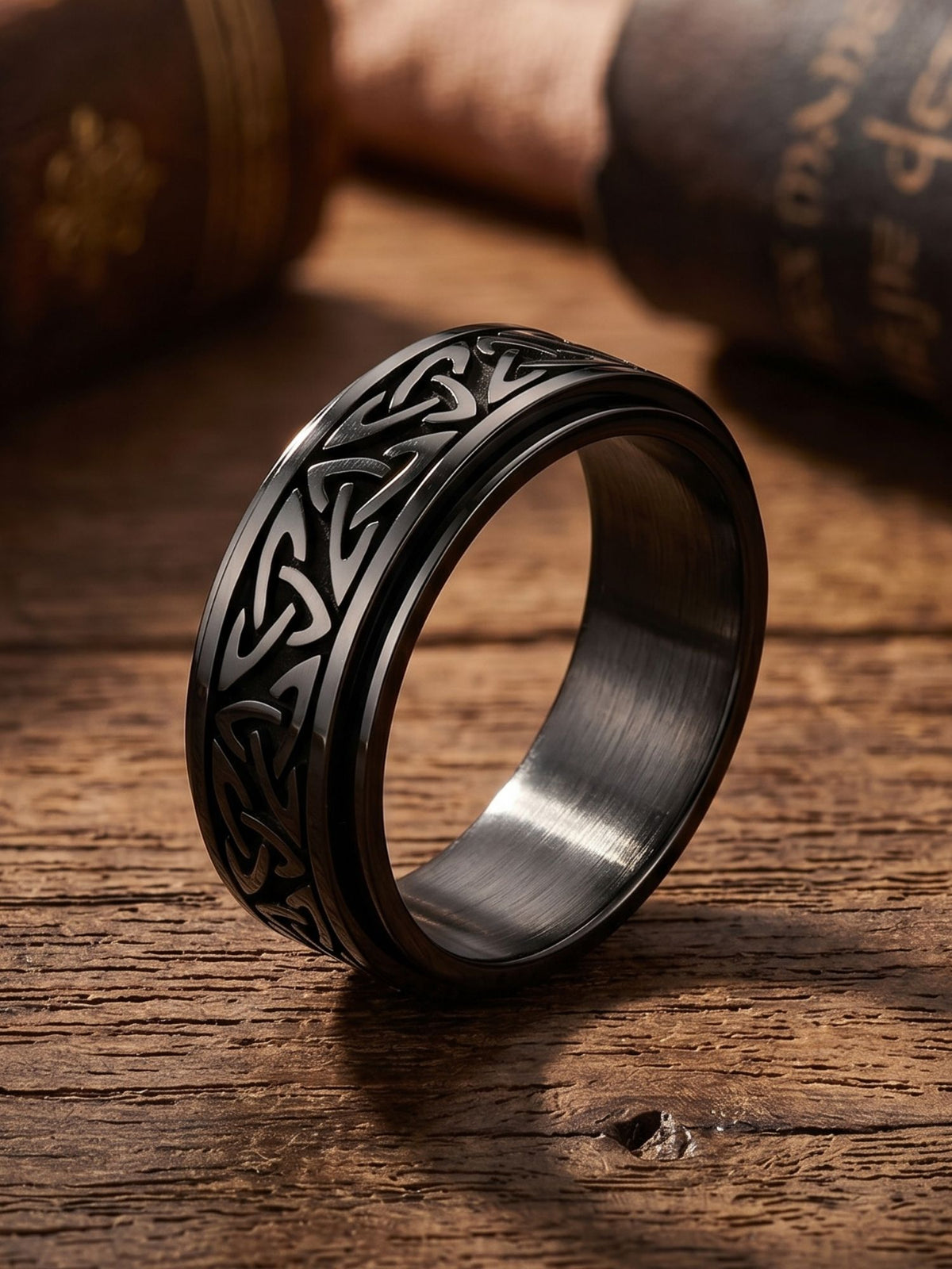 Fidget Spinner Band Rings