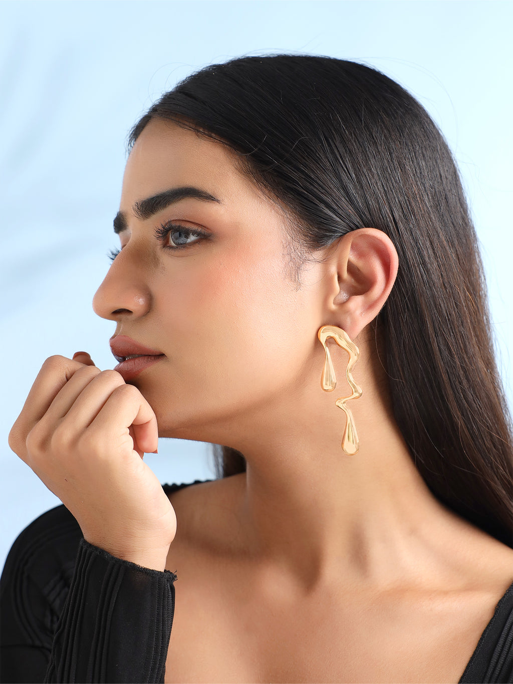 Statement Dangler Long Earrings