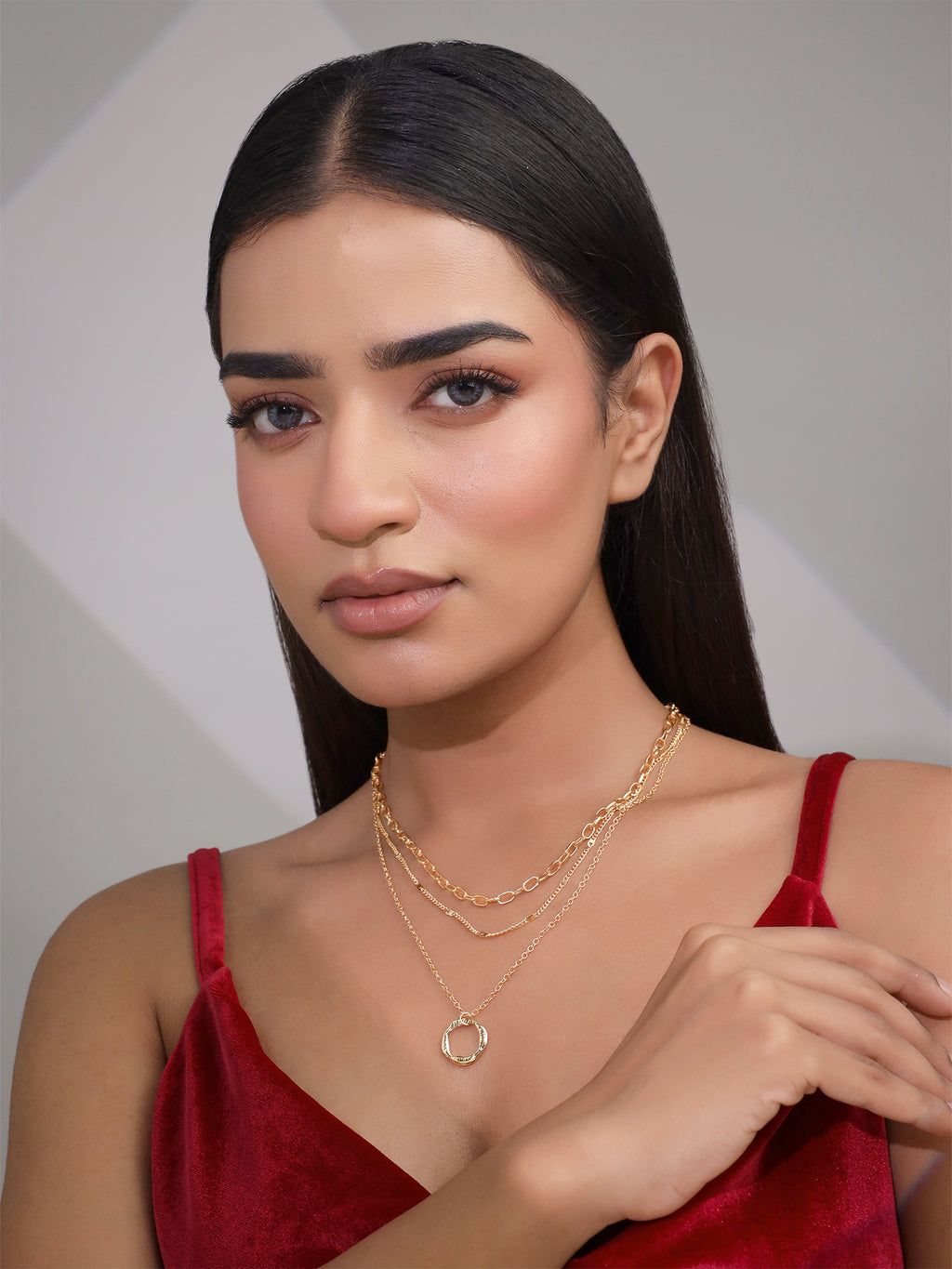 Stacked Necklace Chains