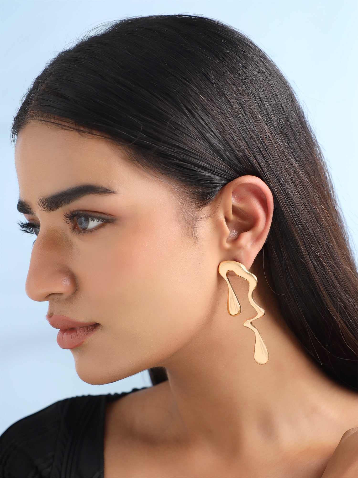 Statement Dangler Long Earrings