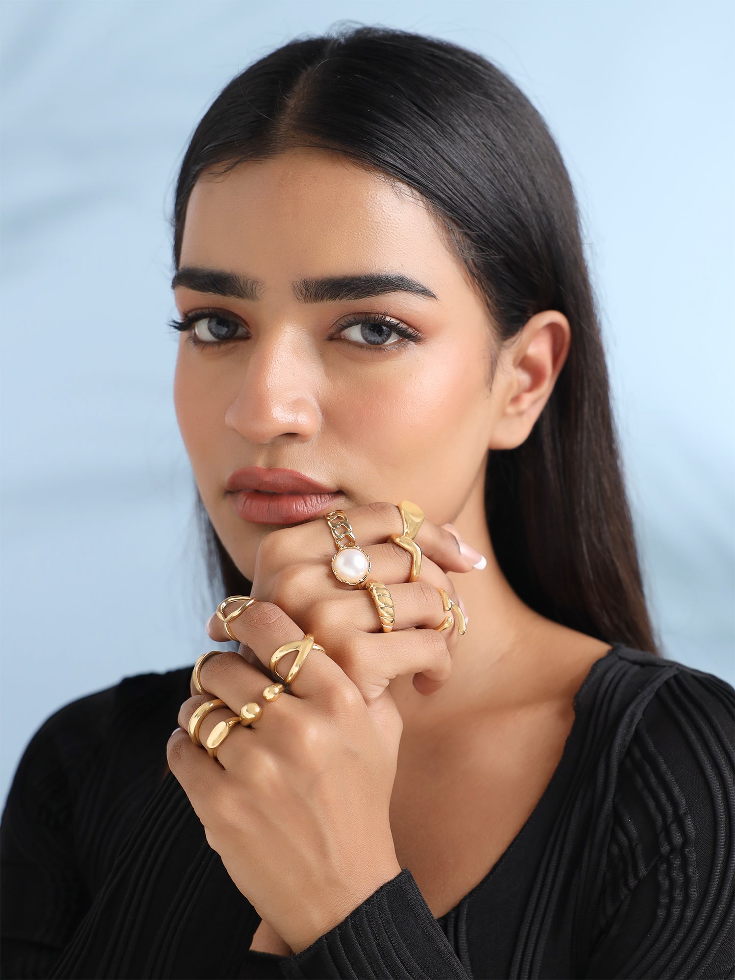 Stackable Finger Rings Set Of 12