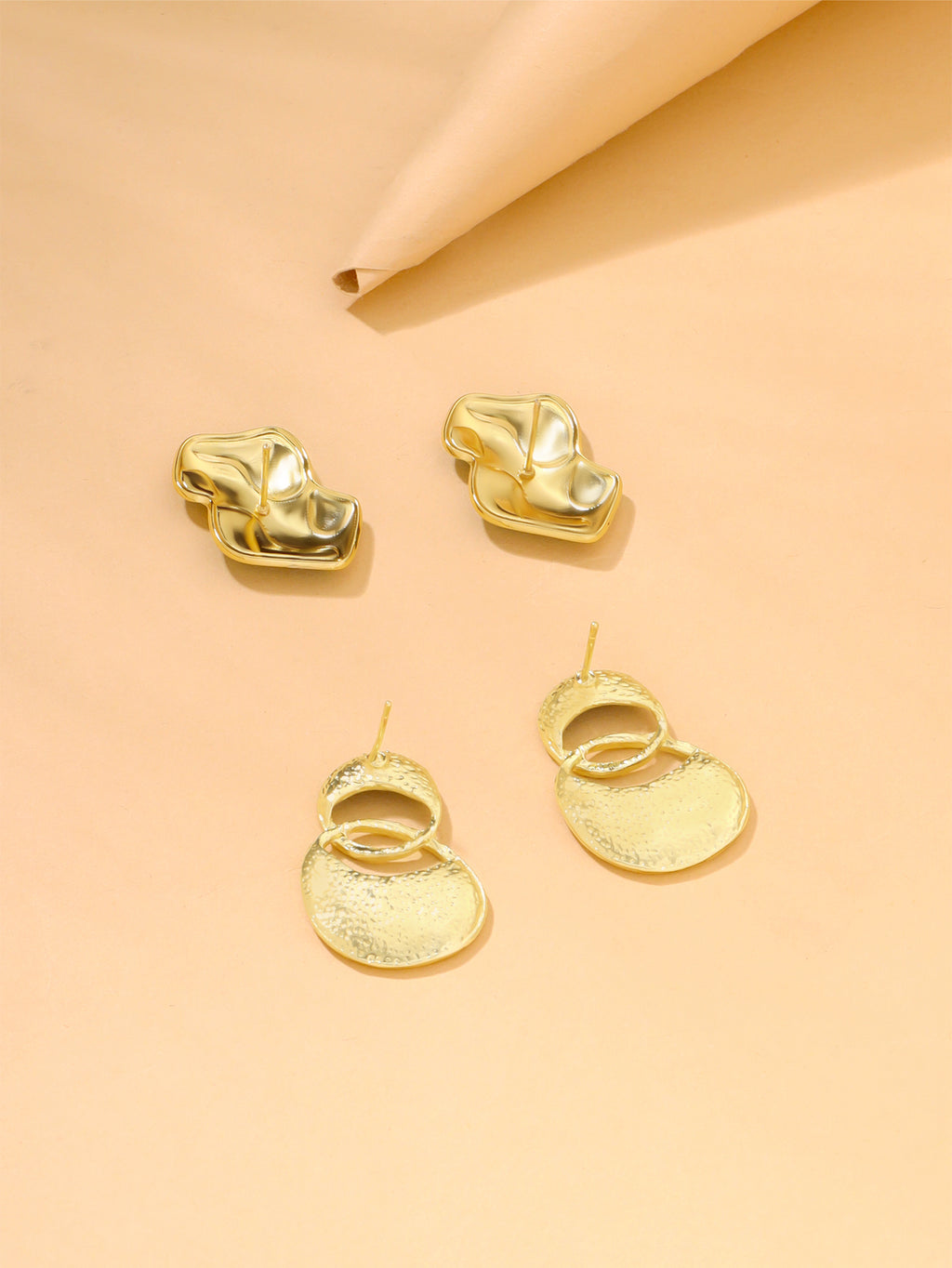 Enamel Drop Earrings