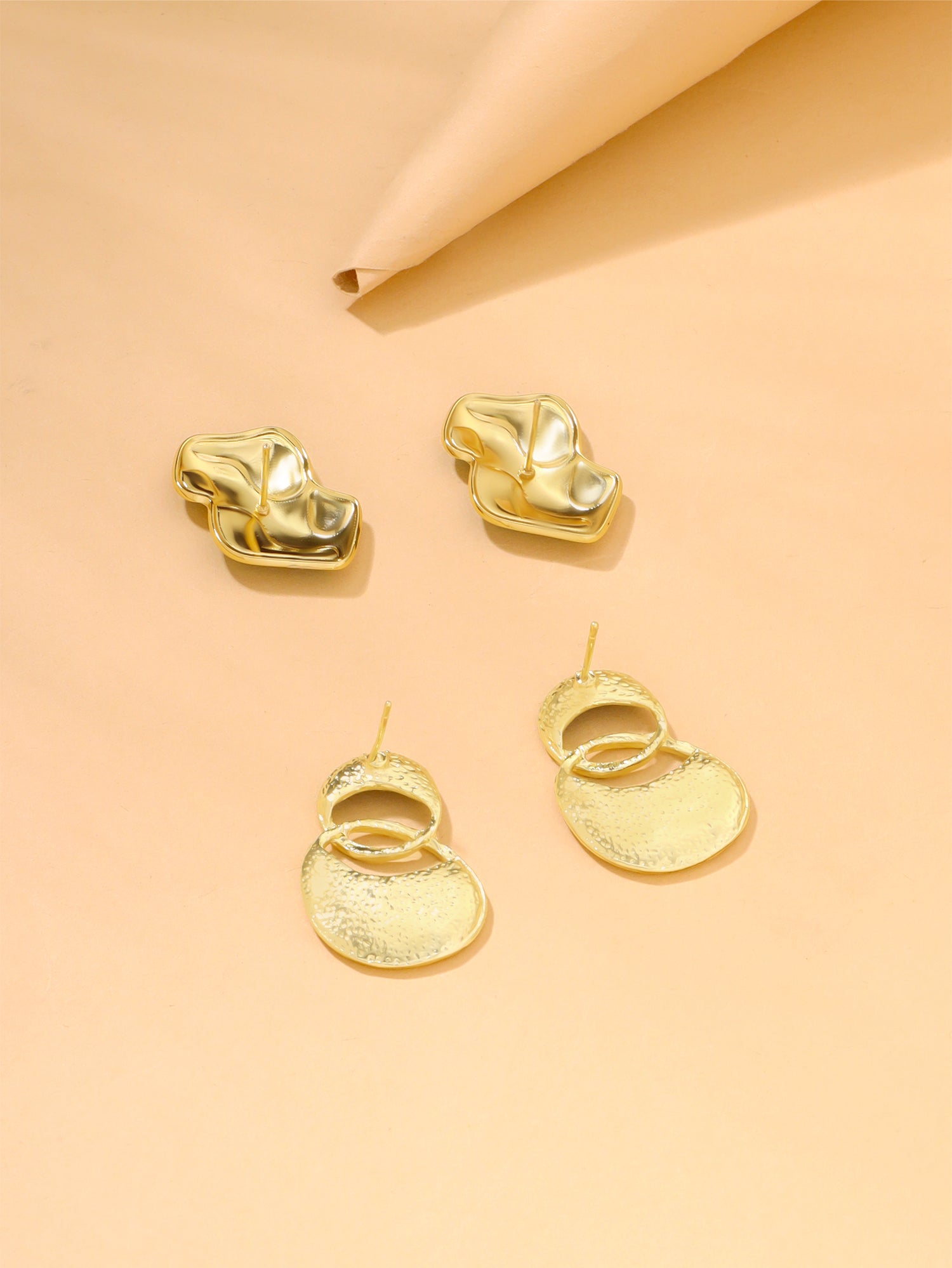 Enamel Drop Earrings